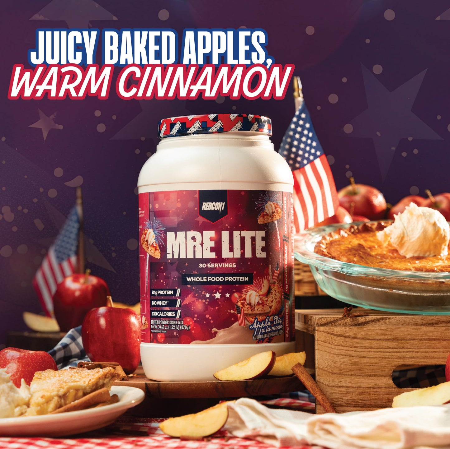 MRE LITE Apple Pie A La Mode