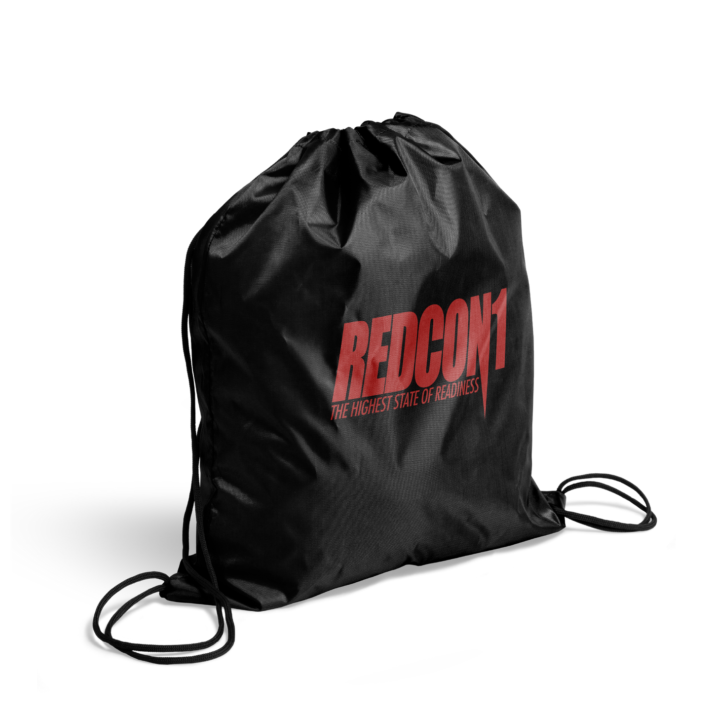 Black THSOR Drawstring Bag