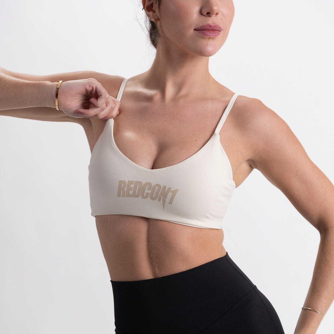 Ivory Essential Yoga Sports Bra