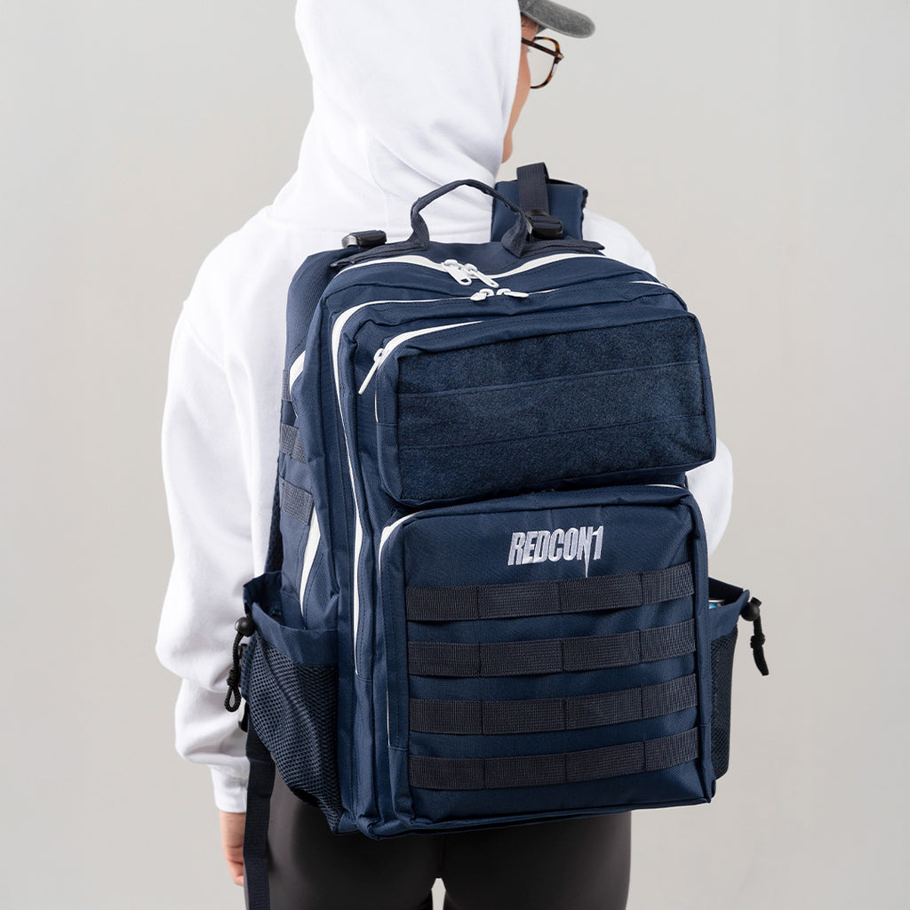 Backpack - Tactical Pro 45L Extra Large Navy/White
