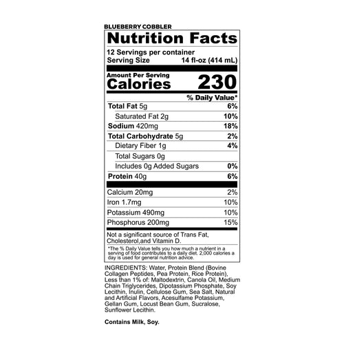 MRE Ready To Drink Protein Shakes