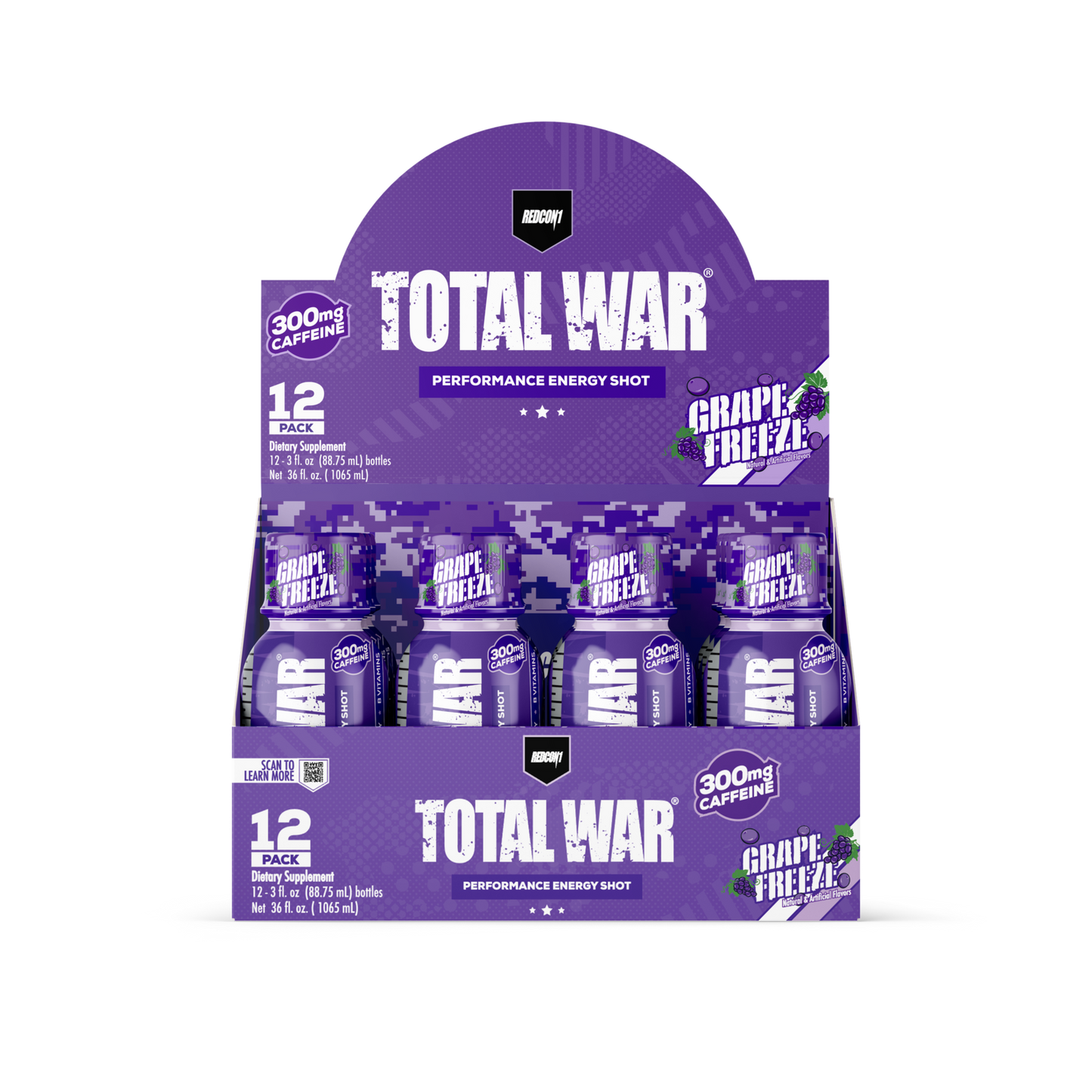 Total War Energy Shot - Grape Freeze