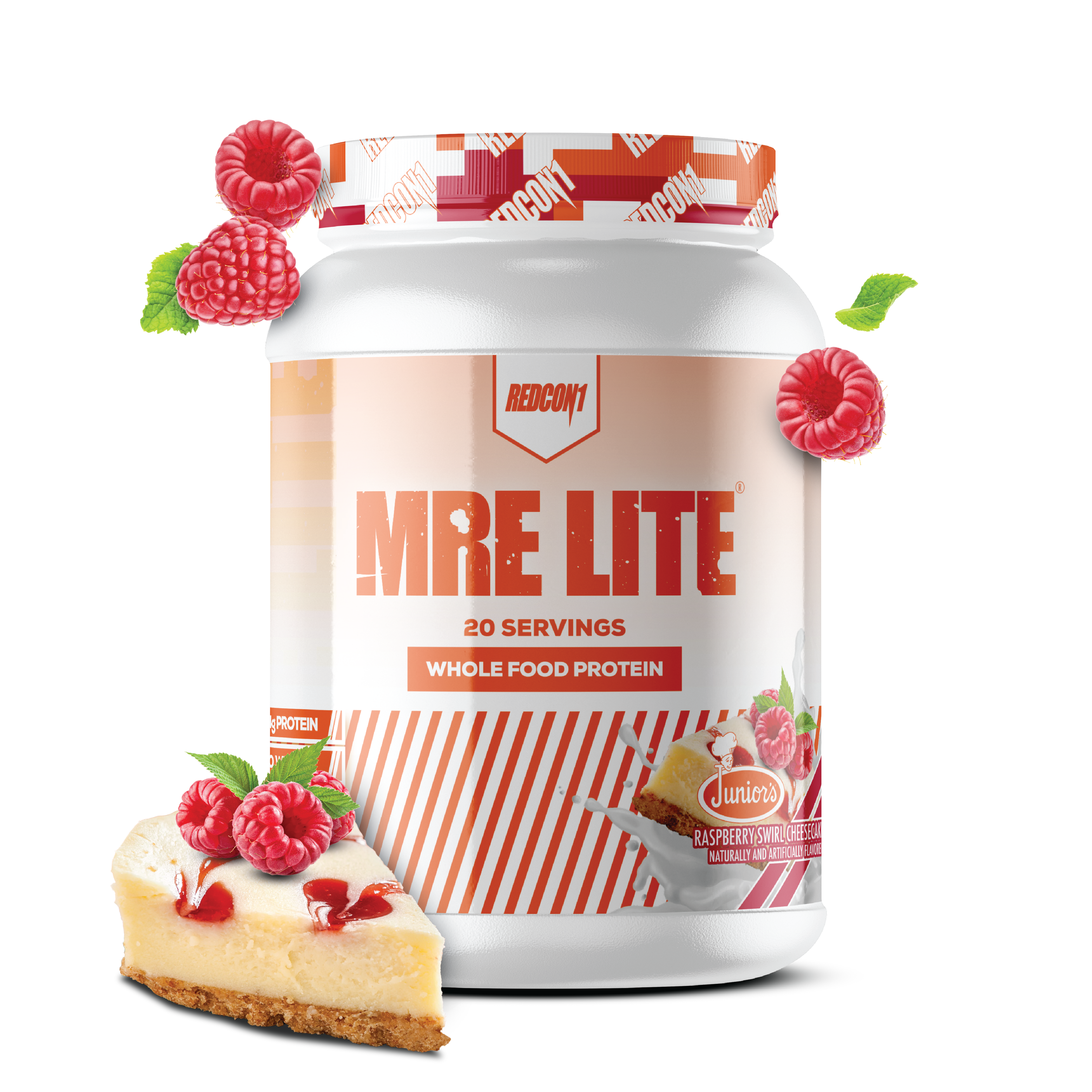 MRE LITE Juniors - Raspberry Swirl Cheesecake