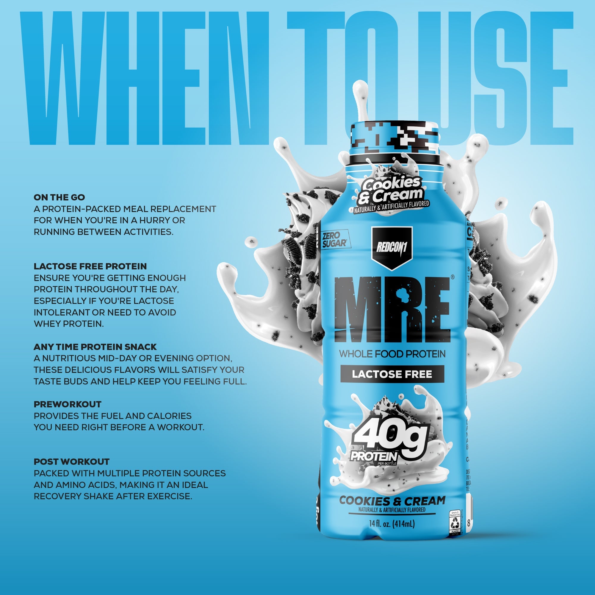 MRE Ready To Drink Protein Shakes