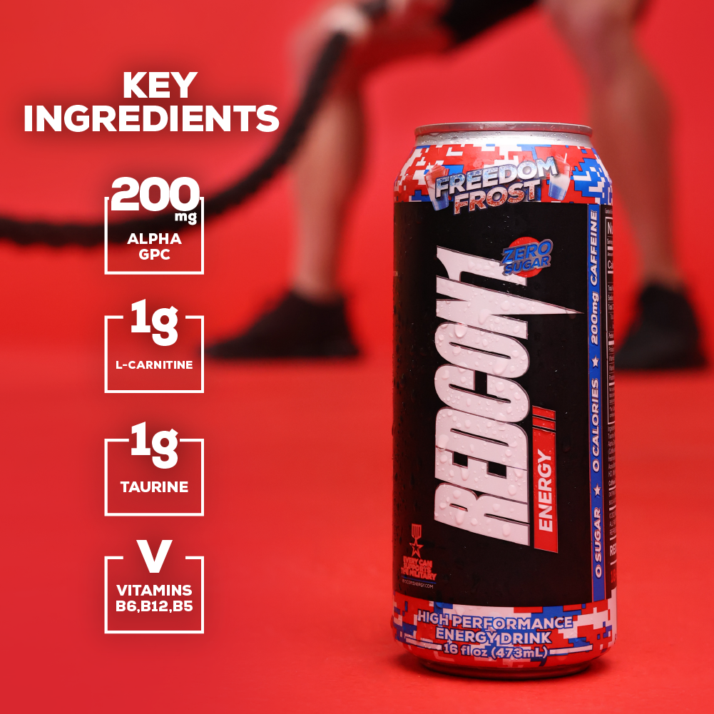 REDCON1 ENERGY - Key Ingredients