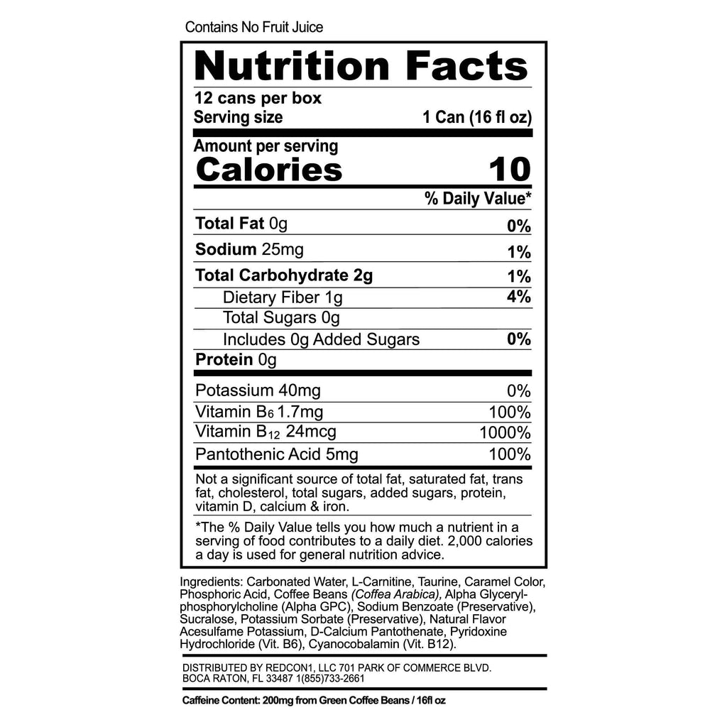 JOLT COLA Root Beer Energy Drink