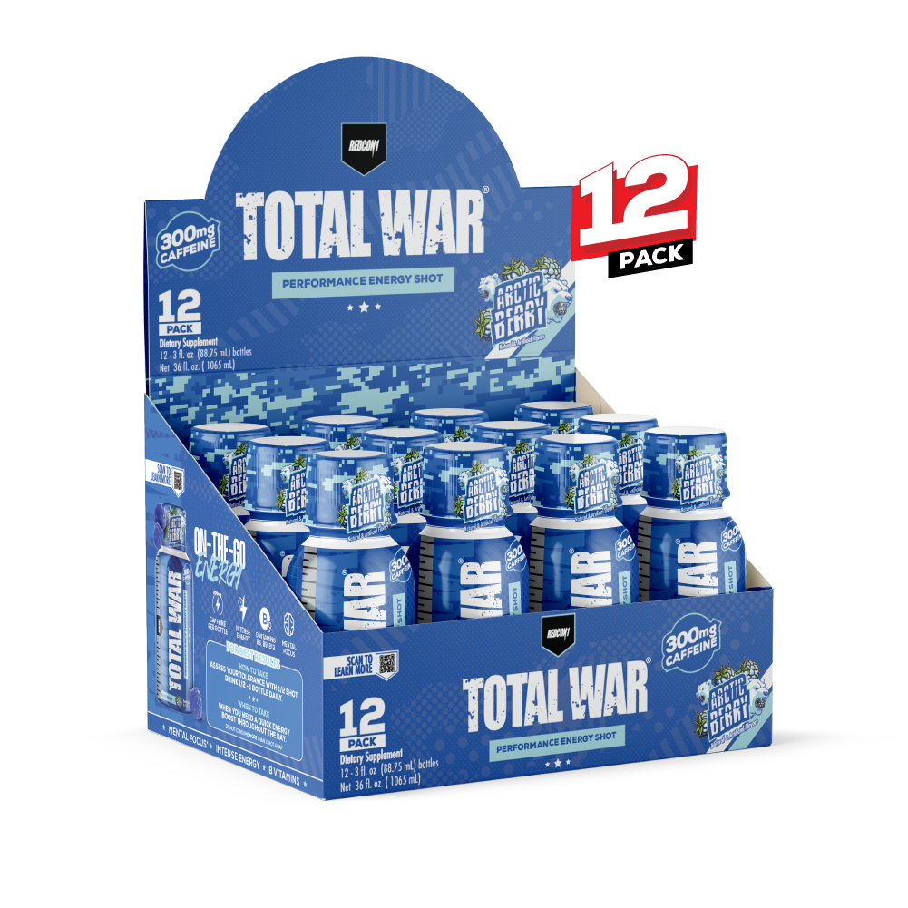 Total War Energy Shot - Arctic Berry 12 Pack