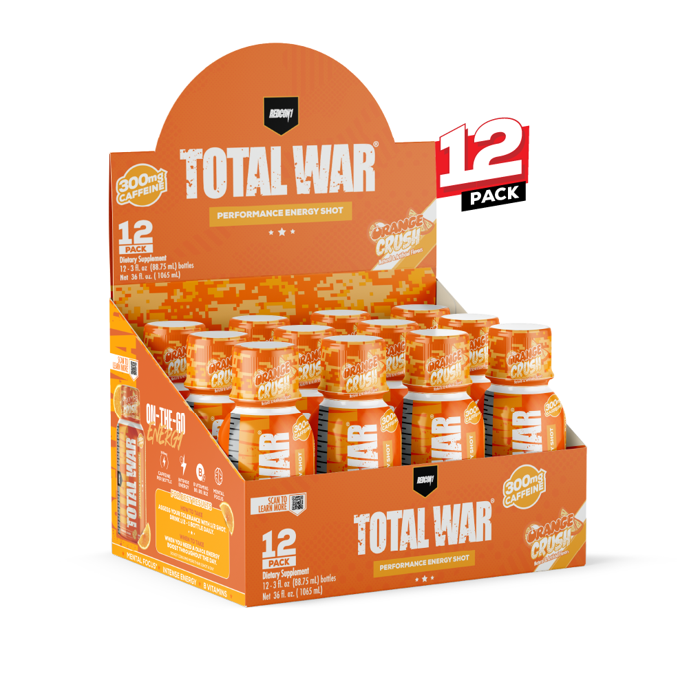 Total War Energy Shot - Orange Crush 12 Pack