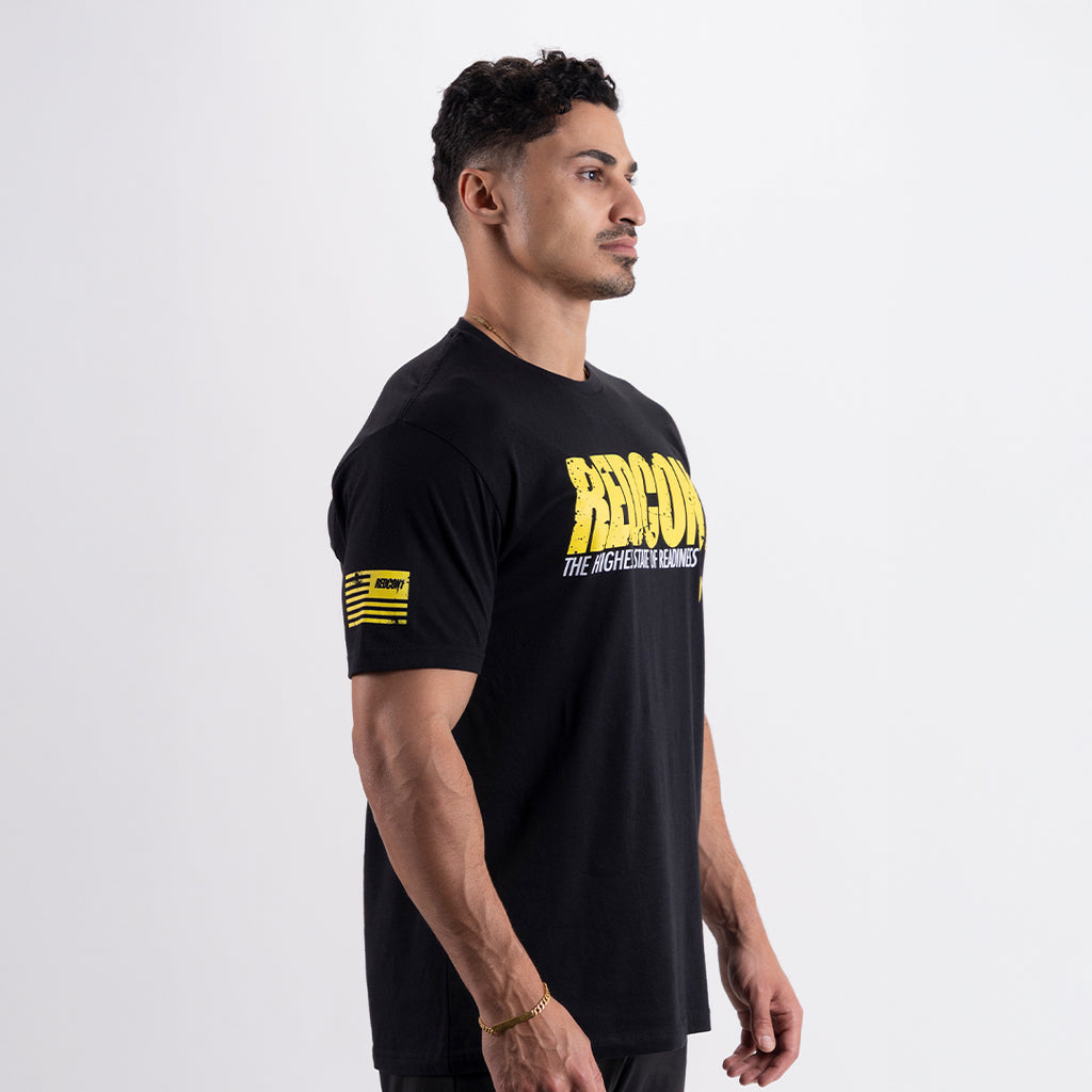 YELLOW ON BLACK OG SHIRT