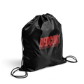 Black THSOR Drawstring Bag