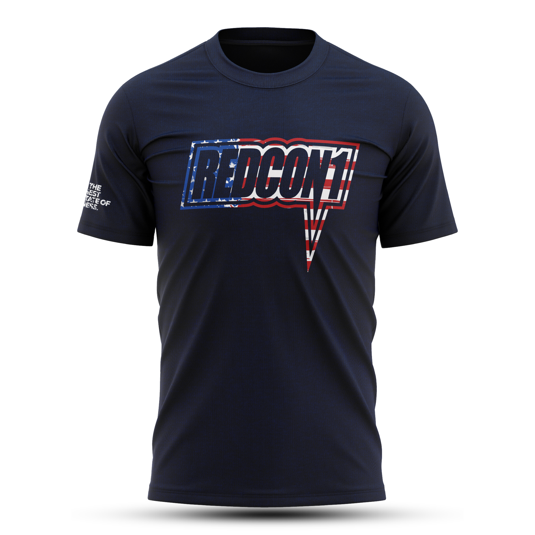 Navy Blue Freedom Flag Shirt